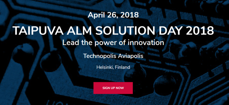 Meet Innokas at Taipuva ALM Solution Day!